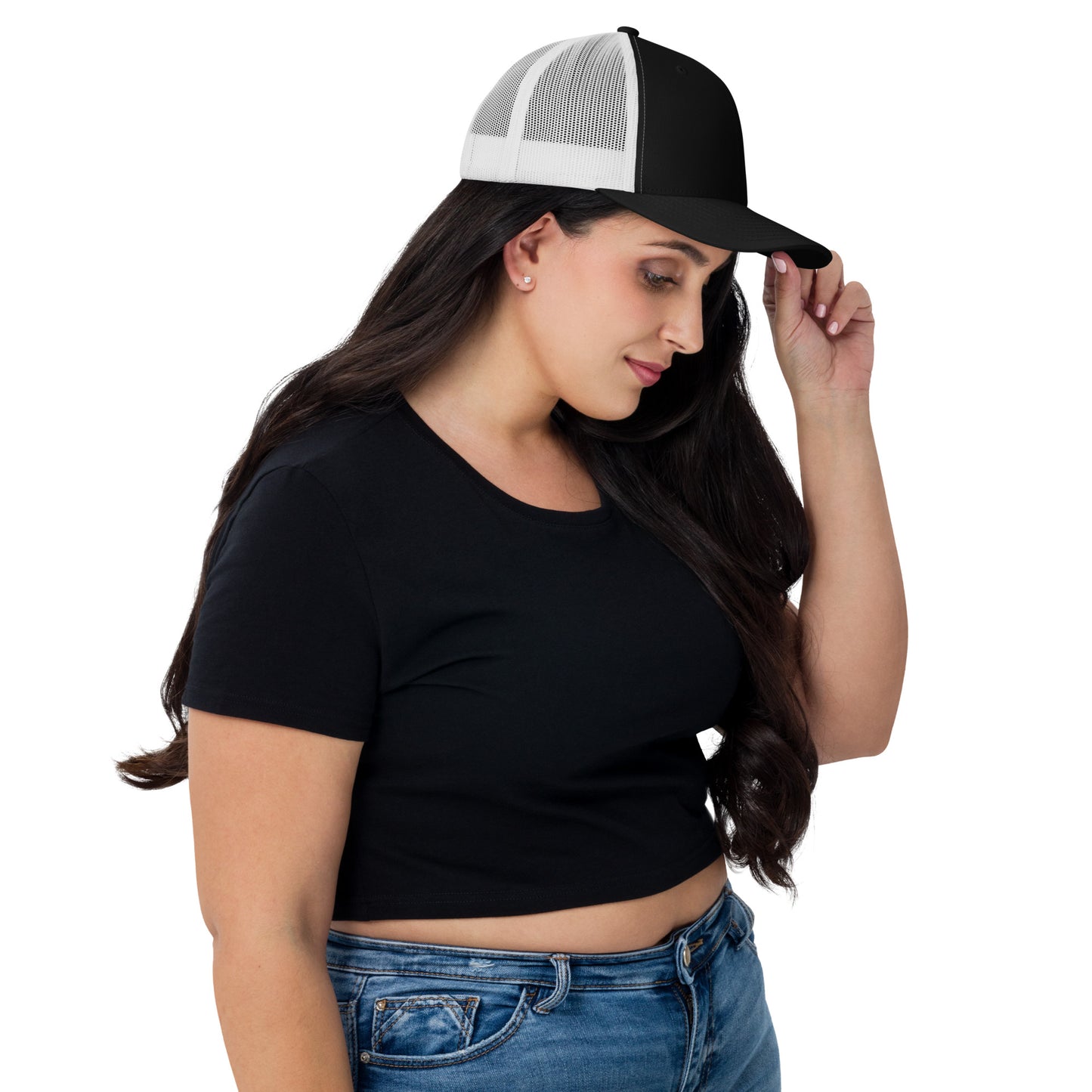 Kief Supply Co. Trucker Cap Black/White