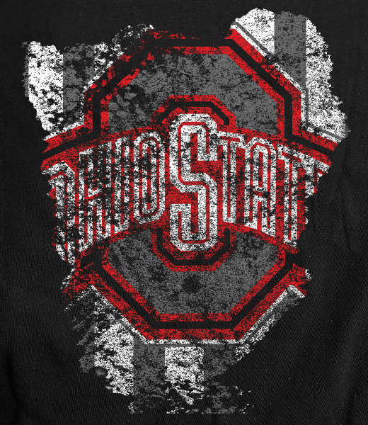 The OSU 2 on Black Shirt